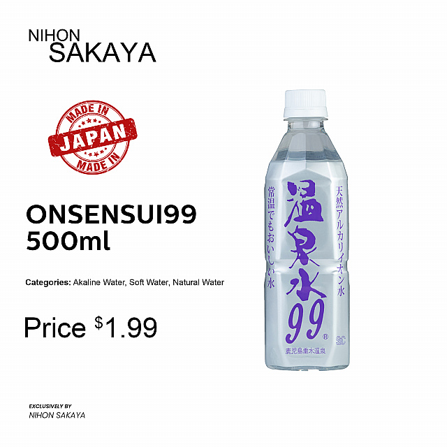 Onsensui99 Water - 500ml